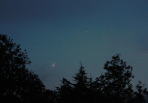 Moon and Venus - Peter Scott