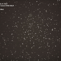 M46 &amp; NGC 2438 - Ron Johnson